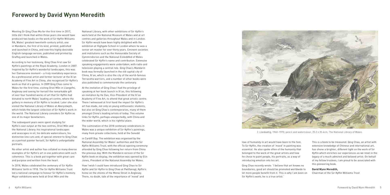 kyffin williams painting book prints postcards welsh art Foreword by David Meredith, 'Llanbadrig' 1960-1970
