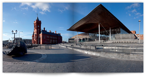 Senedd: The National Assembly for Wales building designed by Richard Rogers, words by Travor Fishlock photographs by Andrew Molyneux