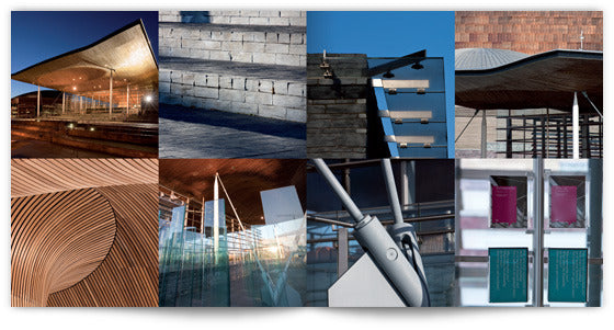 Senedd: The National Assembly for Wales building designed by Richard Rogers, words by Travor Fishlock photographs by Andrew Molyneux
