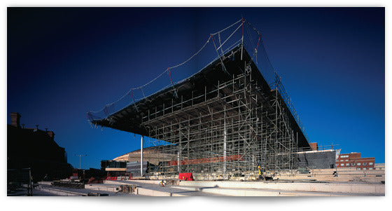 Senedd: The National Assembly for Wales building designed by Richard Rogers, words by Travor Fishlock photographs by Andrew Molyneux