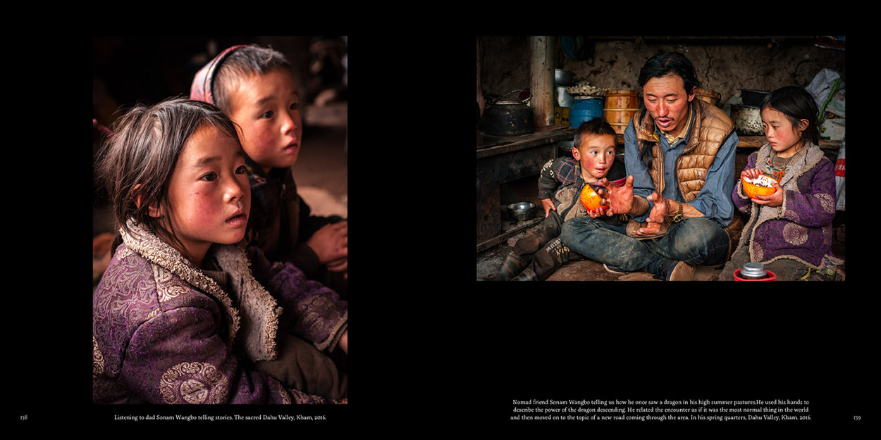 Portraits of Tibet by Diane Barker published by Graffeg - nomads