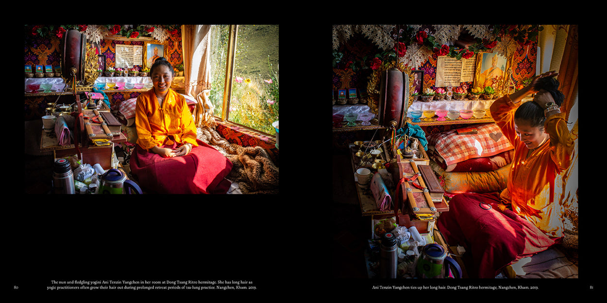 Portraits of Tibet by Diane Barker published by Graffeg - nomads